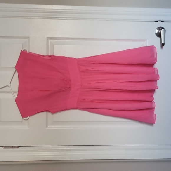 J Crew Pink Silk Dress - Picture 3 of 3